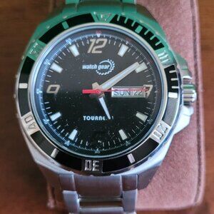 TOURNEAU silver men’s watch
